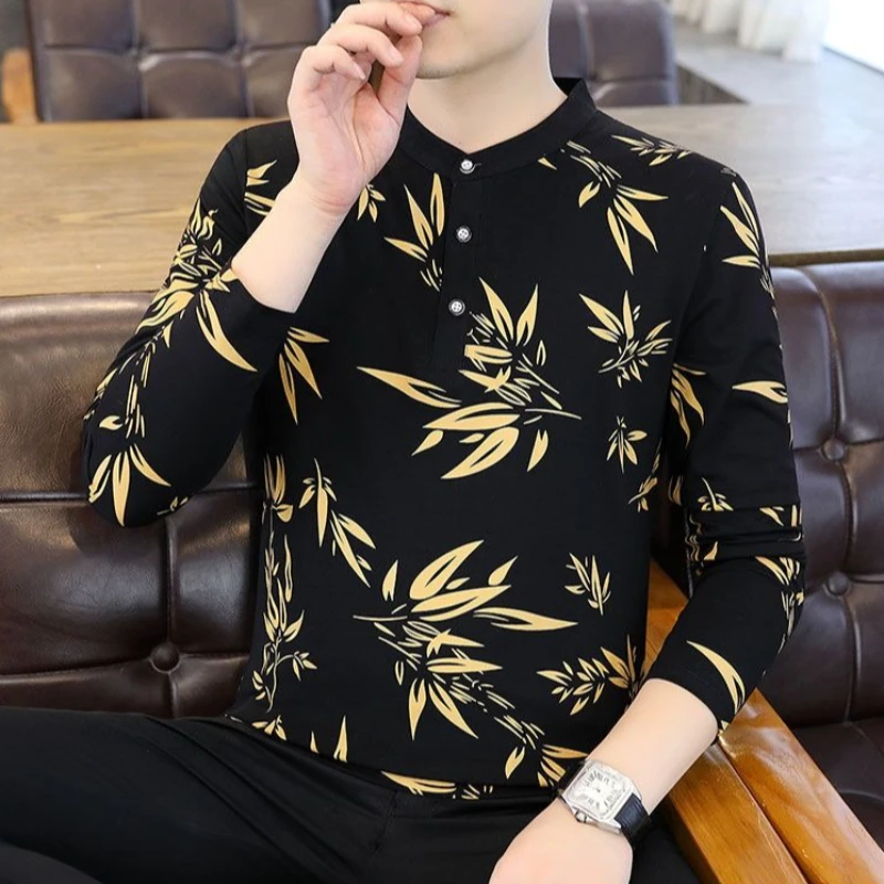 Мужская рубашка-поло с длинным рукавом, премиум-класса, повседневная, с отложным воротником, весна-осень, модная уличная одежда, новинка, базовая футболка-слойка
Мужская рубашка-поло с длинным рукавом, премиум-класса, повседневная, с отложным воротником, весна-осень, модная уличная одежда, новинка, базовая футболка-слойка 