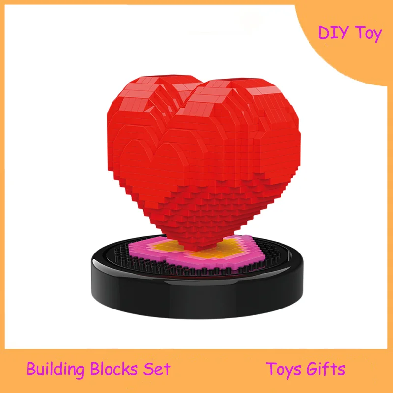 Creative 520 Series Building Blocks Toy Love Heart Assembly Model Premium Building Blocks Toys Valentine's Day gift
Creative 520 Series Building Blocks Toy Love Heart Assembly Model Premium Building Blocks Toys Valentine's Day gift