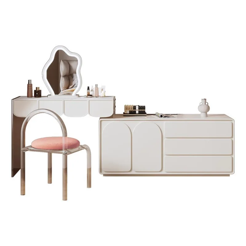 All solid wood bedroom dresser storage cabinet Nordic modern piano paint acrylic dressing table integrated chest cabinet
All solid wood bedroom dresser storage cabinet Nordic modern piano paint acrylic dressing table integrated chest cabinet