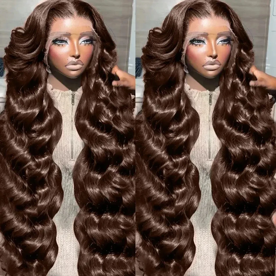 Mossily HD 300% 30 40 Inchs 13x6 Body Wave Lace Front Human Hair Wigs Chocolate Brown 13x4 Lace Frontal Wig Transparent
Mossily HD 300% 30 40 Inchs 13x6 Body Wave Lace Front Human Hair Wigs Chocolate Brown 13x4 Lace Frontal Wig Transparent