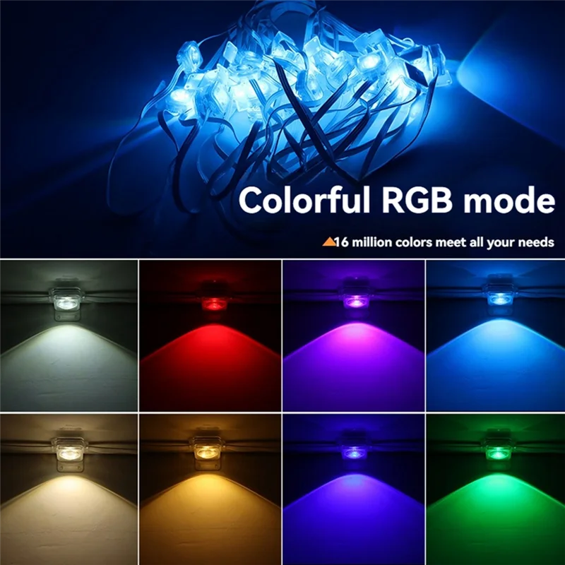 LLCS-Smart RGB Outdoor Lights IP67 Waterproof, App & Voice Controlled LED Eave Lights For Festive House Decor, US Plug
LLCS-Smart RGB Outdoor Lights IP67 Waterproof, App & Voice Controlled LED Eave Lights For Festive House Decor, US Plug