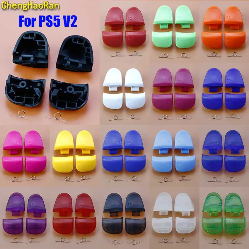 ChengHaoRan 1Set For PS5 2.0 V2 BDM-020 Controller L1 R1 L2 R2 Trigger Shoulder Buttons & Springs Set Replace Accessories
ChengHaoRan 1Set For PS5 2.0 V2 BDM-020 Controller L1 R1 L2 R2 Trigger Shoulder Buttons & Springs Set Replace Accessories