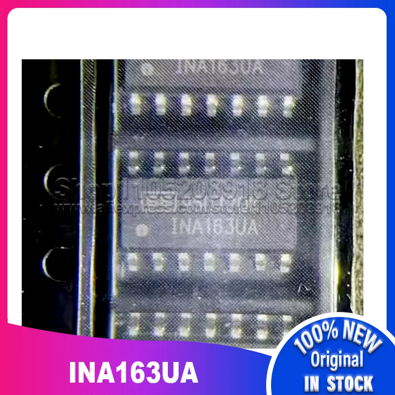 10pcs~50pcs/LOT INA163UA INA163 INA163UA/2K5 SOP14 New original
10pcs~50pcs/LOT INA163UA INA163 INA163UA/2K5 SOP14 New original