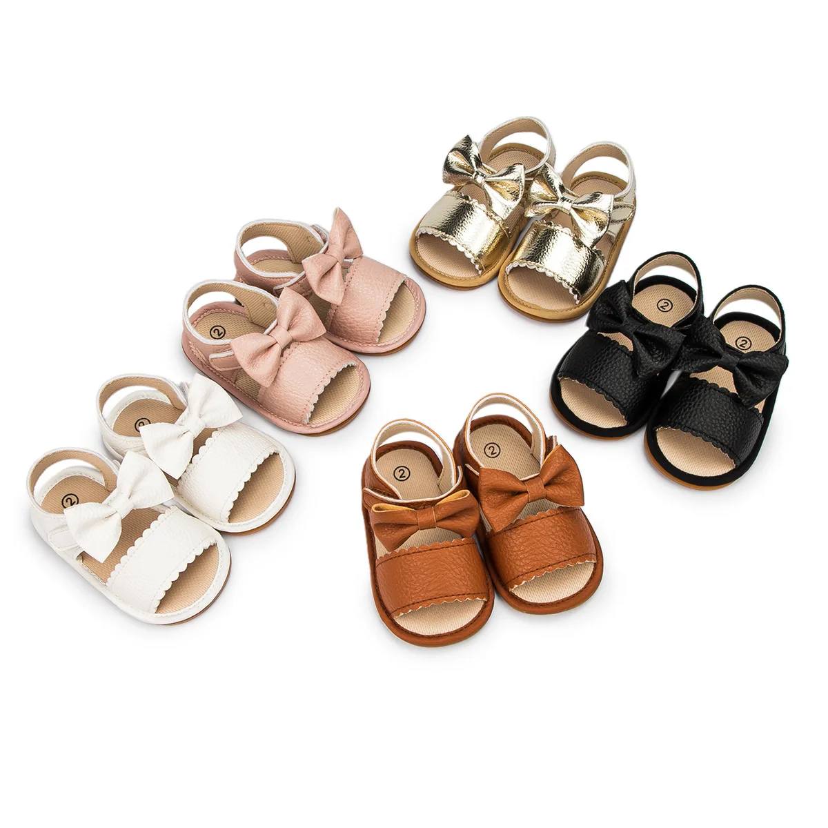 Newborn Classic Walking Shoes Summer Girls Breathable Sandals Pure Color Bowknot Garden Shoes Anti-slip Rubber Sole Baby Shoes
Newborn Classic Walking Shoes Summer Girls Breathable Sandals Pure Color Bowknot Garden Shoes Anti-slip Rubber Sole Baby Shoes