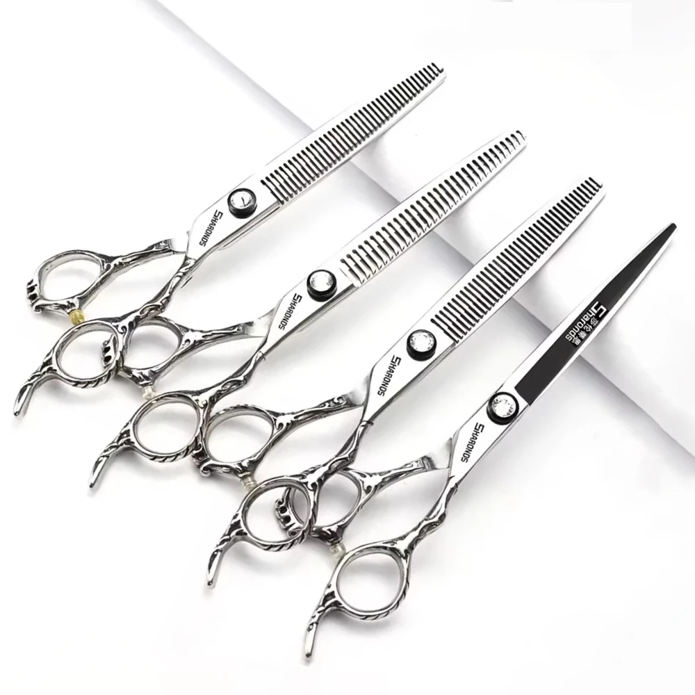 Hairdressing 6.5 Inch Professional Scissors Specialized Hairdresser Flat Clippers Barber Thinning Shears Hair Cutting Tools
Hairdressing 6.5 Inch Professional Scissors Specialized Hairdresser Flat Clippers Barber Thinning Shears Hair Cutting Tools