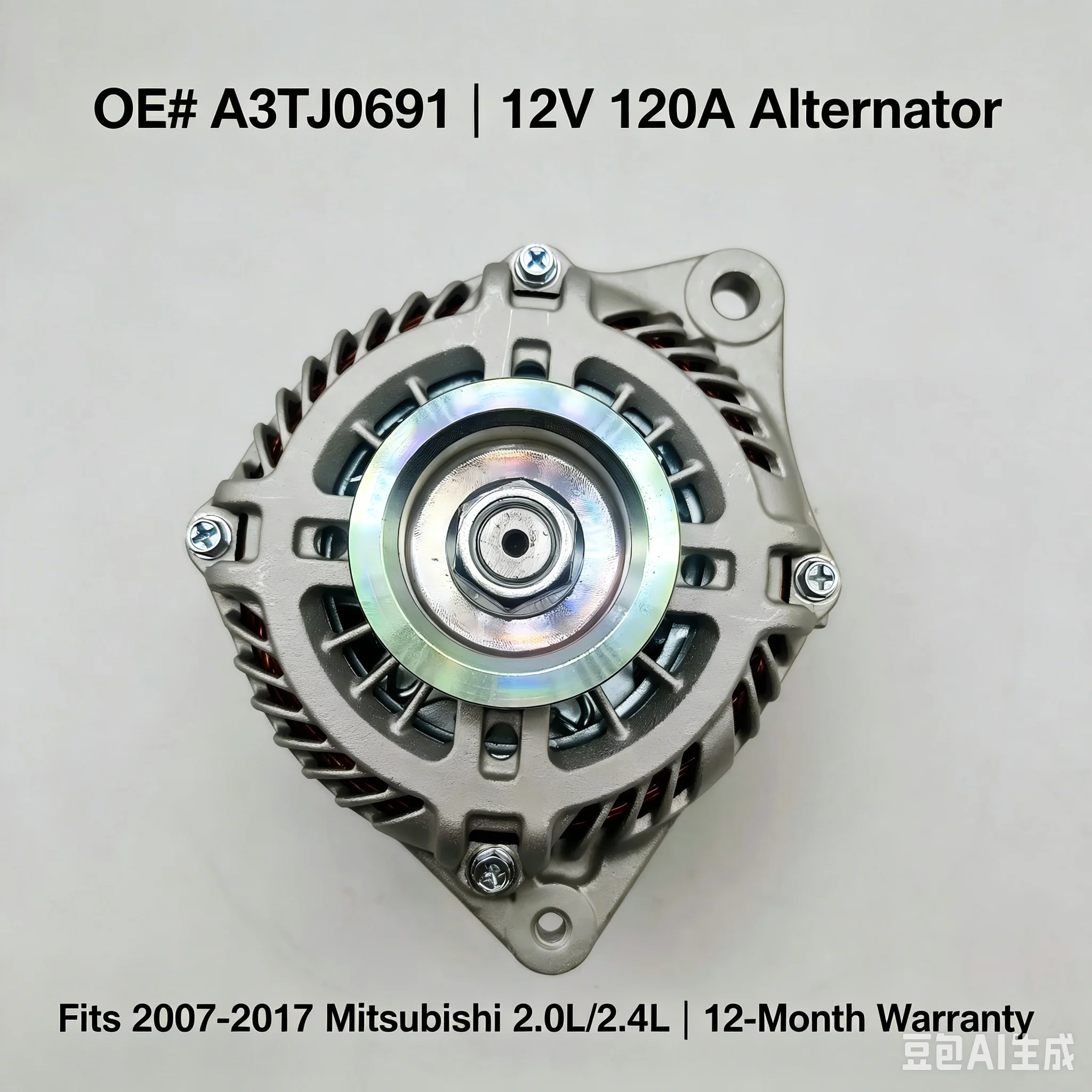 Alternator Generator OE A3TJ0691 12V 150A 6PK Pulley Replace 23100-EG010 for Infiniti G25 M35 2.5L 3.5L V6 Gas Free
Alternator Generator OE A3TJ0691 12V 150A 6PK Pulley Replace 23100-EG010 for Infiniti G25 M35 2.5L 3.5L V6 Gas Free