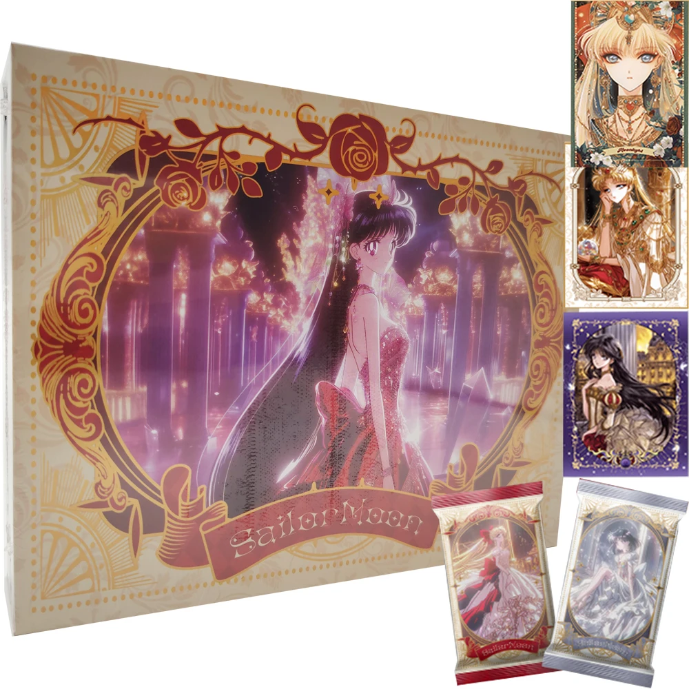 Anime Sailor Moon Magical Girl Collection Cards Unique Charm Elegant Gorgeous Anime Peripheral Characters Cards Birthday Gifts
Anime Sailor Moon Magical Girl Collection Cards Unique Charm Elegant Gorgeous Anime Peripheral Characters Cards Birthday Gifts