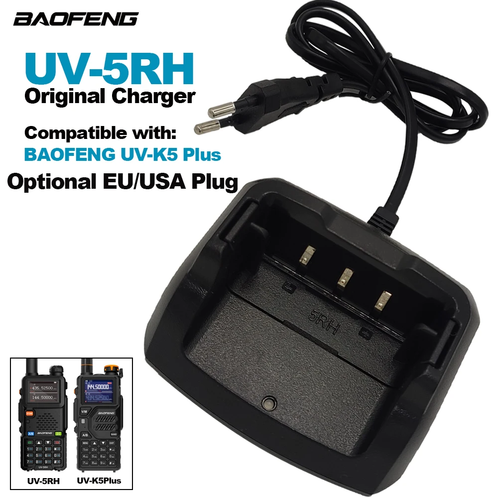 Настольное зарядное устройство Baofeng 5RH 100-240 В, Удлинительный кабель переменного тока для UV5RH 5RM Baofeng BFK5 plus, портативный источник питания для портативной рации
Настольное зарядное устройство Baofeng 5RH 100-240 В, Удлинительный кабель переменного тока для UV5RH 5RM Baofeng BFK5 plus, портативный источник питания для портативной рации