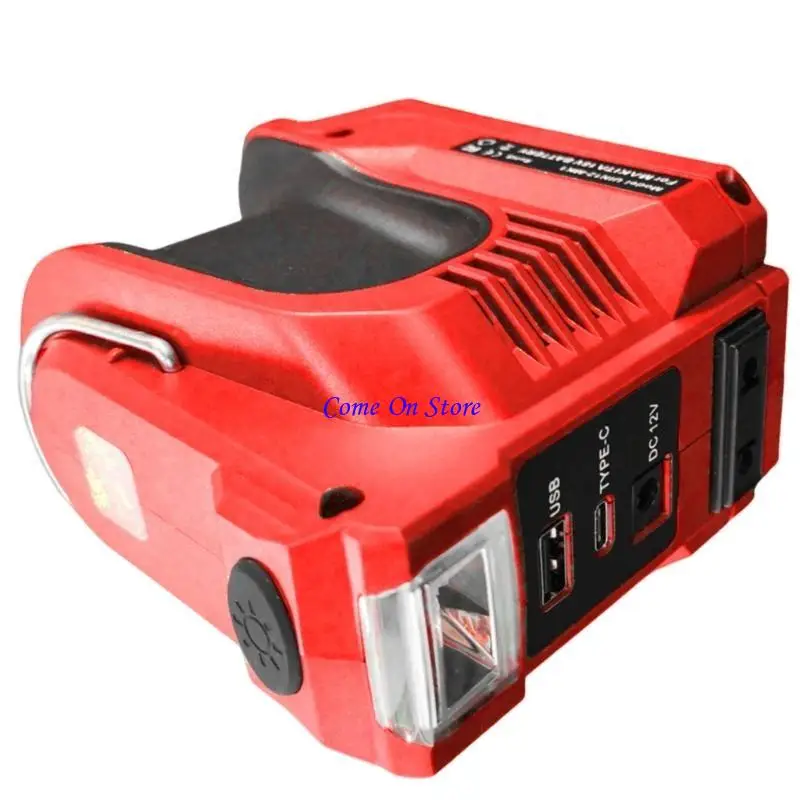 M6CF Efficient 180W Inverter Multifunction Power Inverter Camping Power Supply Type C Fast Charges Power Inverter for 18V
M6CF Efficient 180W Inverter Multifunction Power Inverter Camping Power Supply Type C Fast Charges Power Inverter for 18V