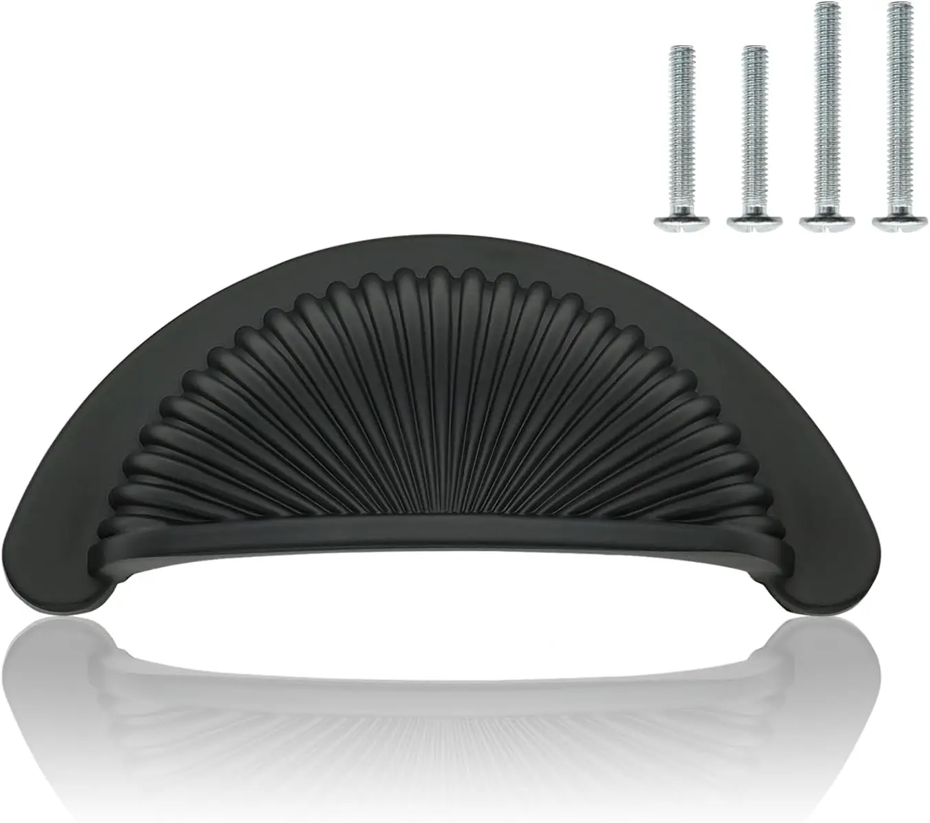 10 Pack Matte Black Bin Cup Drawer Pulls 2.5 Inch(64mm) Hole Center Zinc Alloy Cabinet Handles Dresser Kitchen Cupboard Bathroom
10 Pack Matte Black Bin Cup Drawer Pulls 2.5 Inch(64mm) Hole Center Zinc Alloy Cabinet Handles Dresser Kitchen Cupboard Bathroom