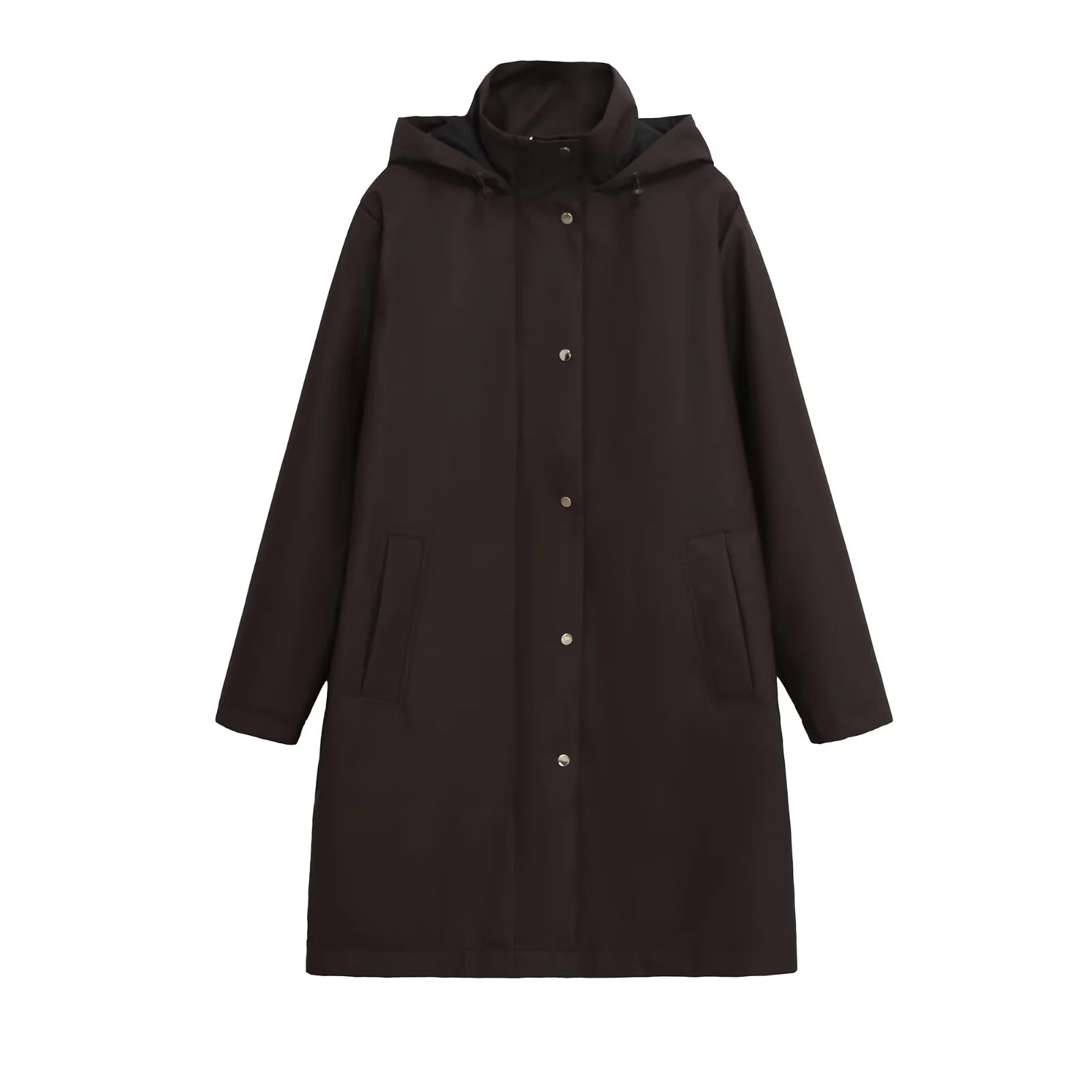 European and American Style 2025 Autumn New Product Women's Stand up Collar Hooded Pressure Glued Windproof Jacket Coat
European and American Style 2025 Autumn New Product Women's Stand up Collar Hooded Pressure Glued Windproof Jacket Coat