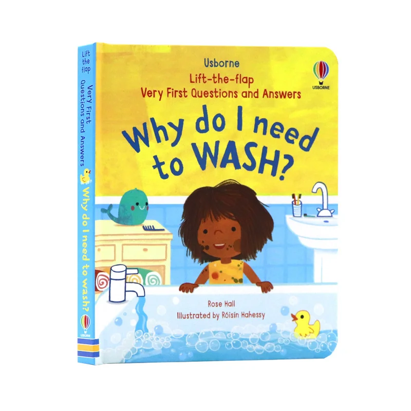 Question and Answer Series - Why do I need to wash English Picture Book for Toddlers, Early Educational Storybook
Question and Answer Series - Why do I need to wash English Picture Book for Toddlers, Early Educational Storybook