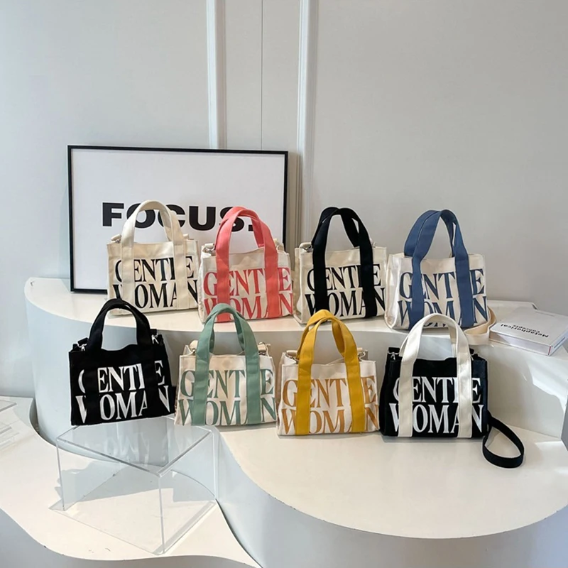 Children Letter Print Messenger Bag Small Tote Bags For Women Canvas Shoulder Bags Crossbody Bag For Women Shopping Bag
Children Letter Print Messenger Bag Small Tote Bags For Women Canvas Shoulder Bags Crossbody Bag For Women Shopping Bag