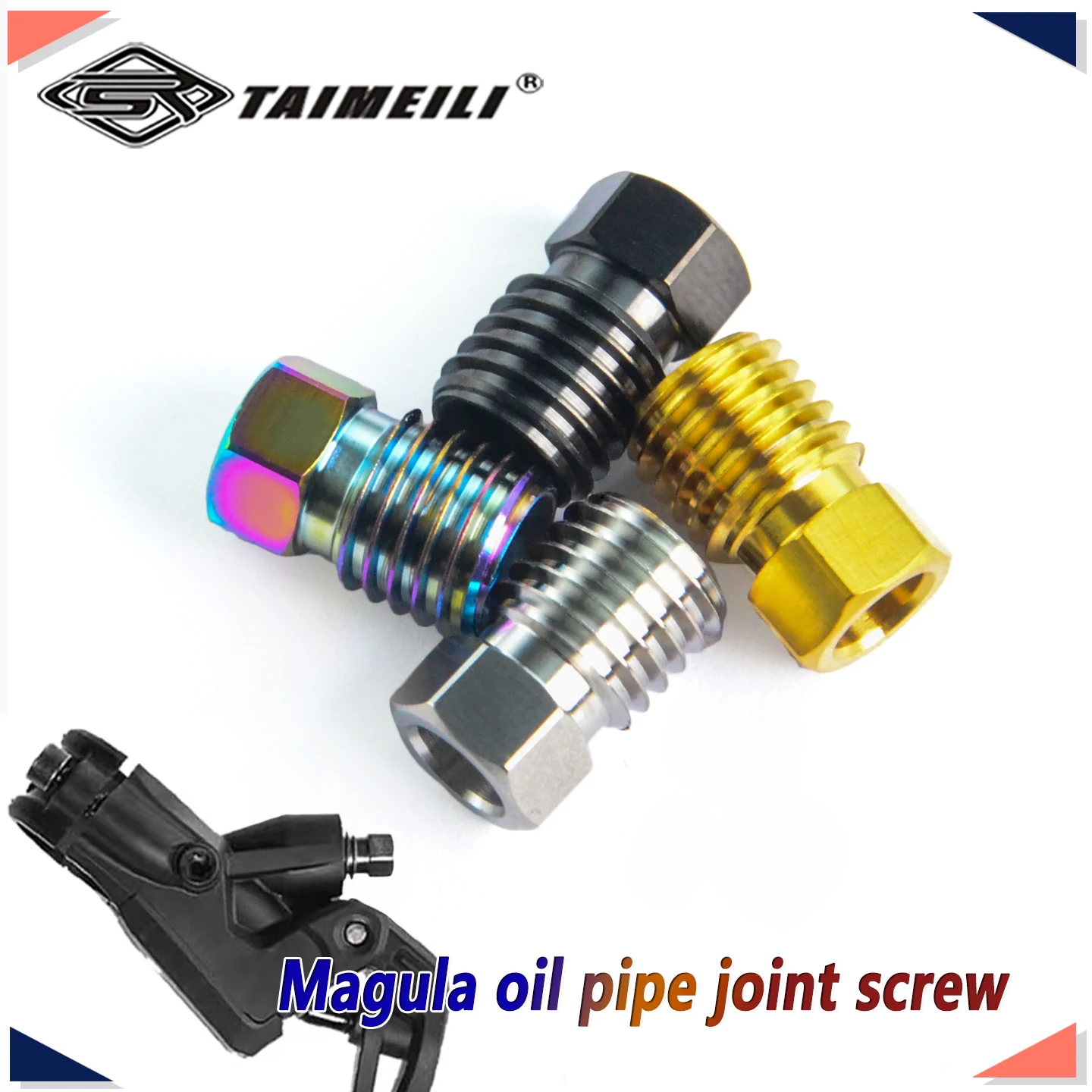 TAIMEILI 2pcs/4pcs/6pcs/8pcs/10pcs Titanium alloy Magula oil pipe joint screw Modification and replacement
TAIMEILI 2pcs/4pcs/6pcs/8pcs/10pcs Titanium alloy Magula oil pipe joint screw Modification and replacement