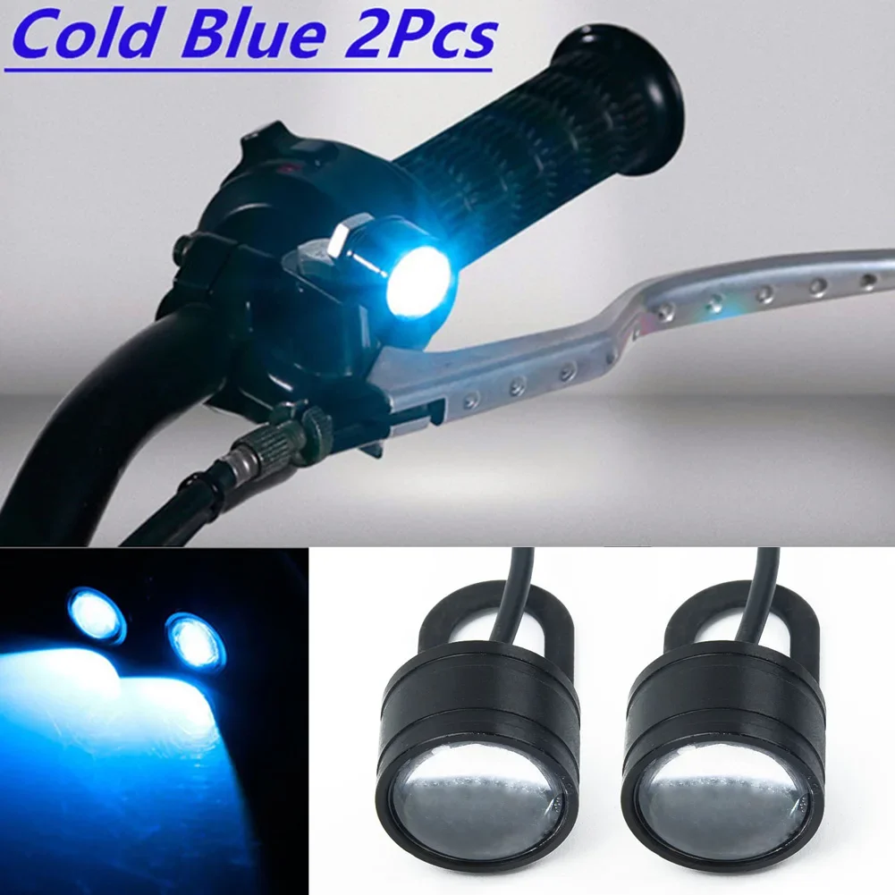 1 Pair Motorcycle Rearview Mirror Lights 12V Spotlight Ice Blue Lens LED Headlight Daytime Running Lamps Motorbike Accessories
1 Pair Motorcycle Rearview Mirror Lights 12V Spotlight Ice Blue Lens LED Headlight Daytime Running Lamps Motorbike Accessories