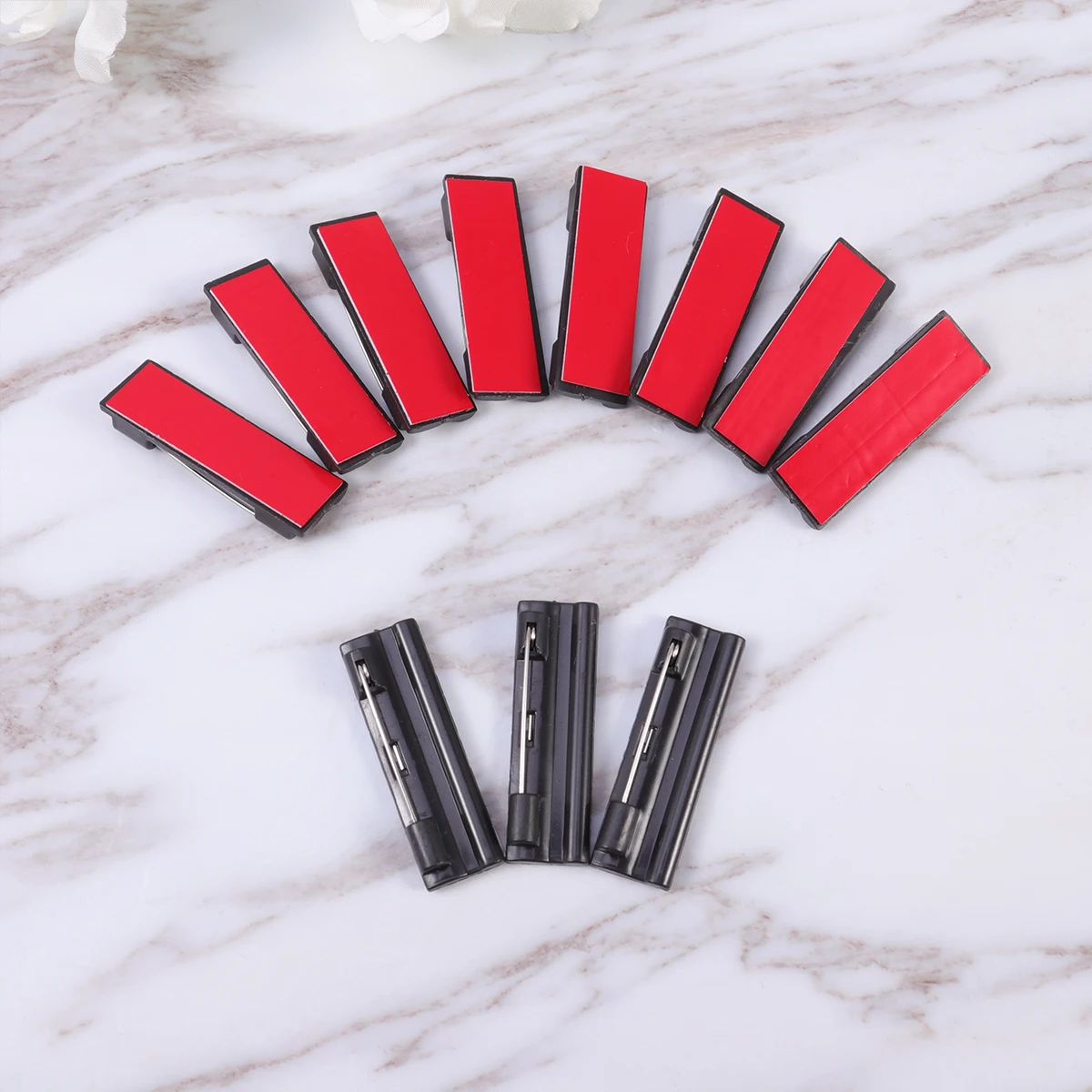 120 шт., брошь с застежкой, булавки, пластиковые держатели для бейджей, клейкая задняя бирка с именем, аксессуары, детали для рукоделия, черный расширенный размер
120 шт., брошь с застежкой, булавки, пластиковые держатели для бейджей, клейкая задняя бирка с именем, аксессуары, детали для рукоделия, черный расширенный размер