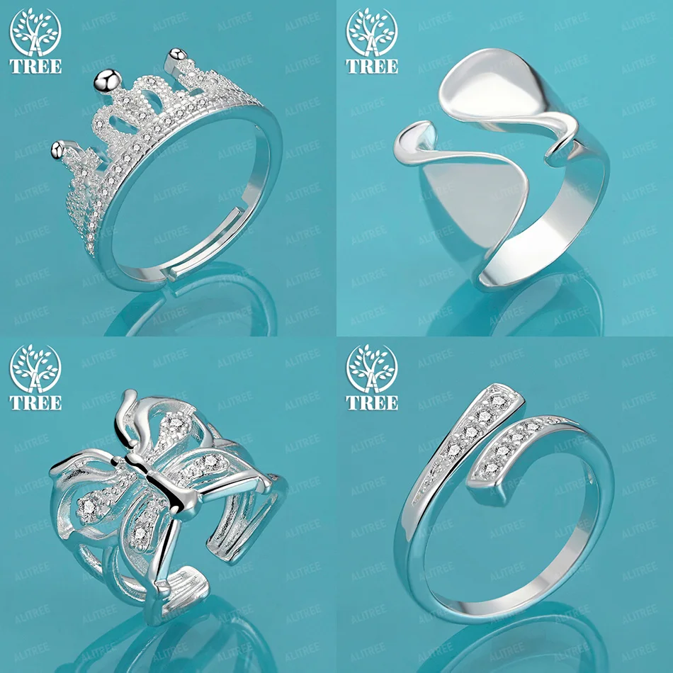 Classic 925 Sterling Silver Butterfly Crown Irregular Ring Women Wedding Party Fine Popular Jewelry Accessories Birthday Gift
Classic 925 Sterling Silver Butterfly Crown Irregular Ring Women Wedding Party Fine Popular Jewelry Accessories Birthday Gift