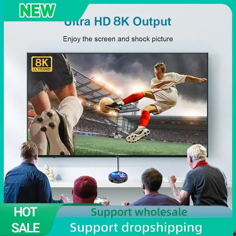 Solid TV98MAX TV Box 2G+16G Allwinner H618 Android 12 Smart TV Box 2.4G+5G WIFI+Blutooth5.0 H265 TV98 Media Player Reusable UK P
Solid TV98MAX TV Box 2G+16G Allwinner H618 Android 12 Smart TV Box 2.4G+5G WIFI+Blutooth5.0 H265 TV98 Media Player Reusable UK P