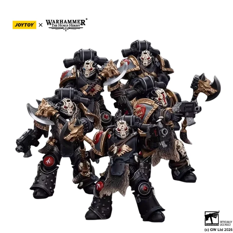 In Stock 1/18 Scale JOYTOY Warhammer 30K Space Wolves Deathsworn Pack 5-Pack JT4030 Sci-Fi Articulated Collection Action Figures
In Stock 1/18 Scale JOYTOY Warhammer 30K Space Wolves Deathsworn Pack 5-Pack JT4030 Sci-Fi Articulated Collection Action Figures