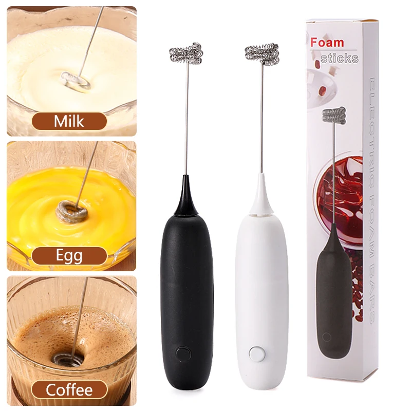 Electric Milk Frother Blenders For Kitchen Handheld Coffee Foamer Egg Beater Wireless Foam Maker Drink Mixer Cooking Accessories
Electric Milk Frother Blenders For Kitchen Handheld Coffee Foamer Egg Beater Wireless Foam Maker Drink Mixer Cooking Accessories