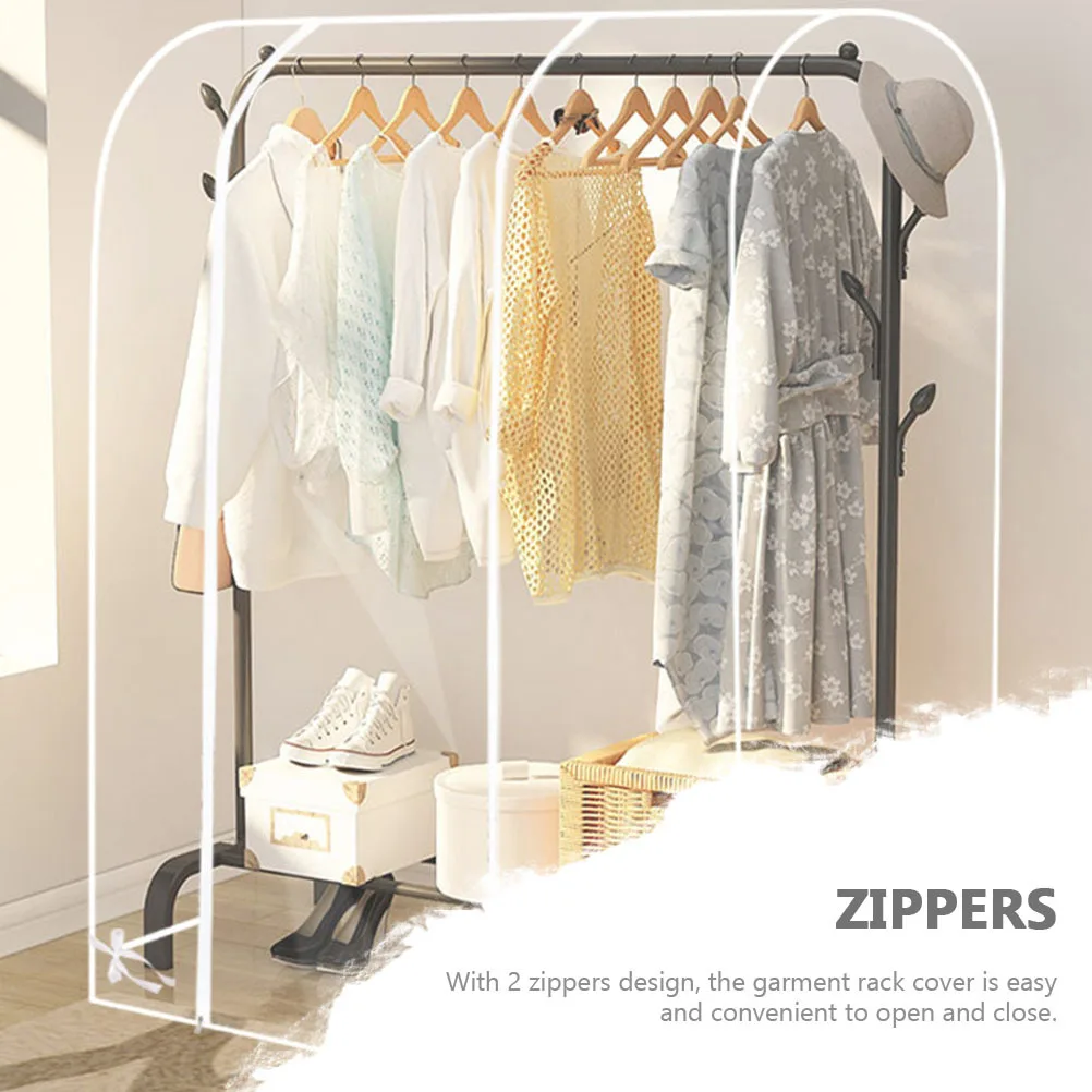 Прозрачный чехол для вешалки для одежды Премиум Peva Пылезащитная вешалка для одежды Защитная конструкция на молнии Регулируемые нижние веревки
Прозрачный чехол для вешалки для одежды Премиум Peva Пылезащитная вешалка для одежды Защитная конструкция на молнии Регулируемые нижние веревки