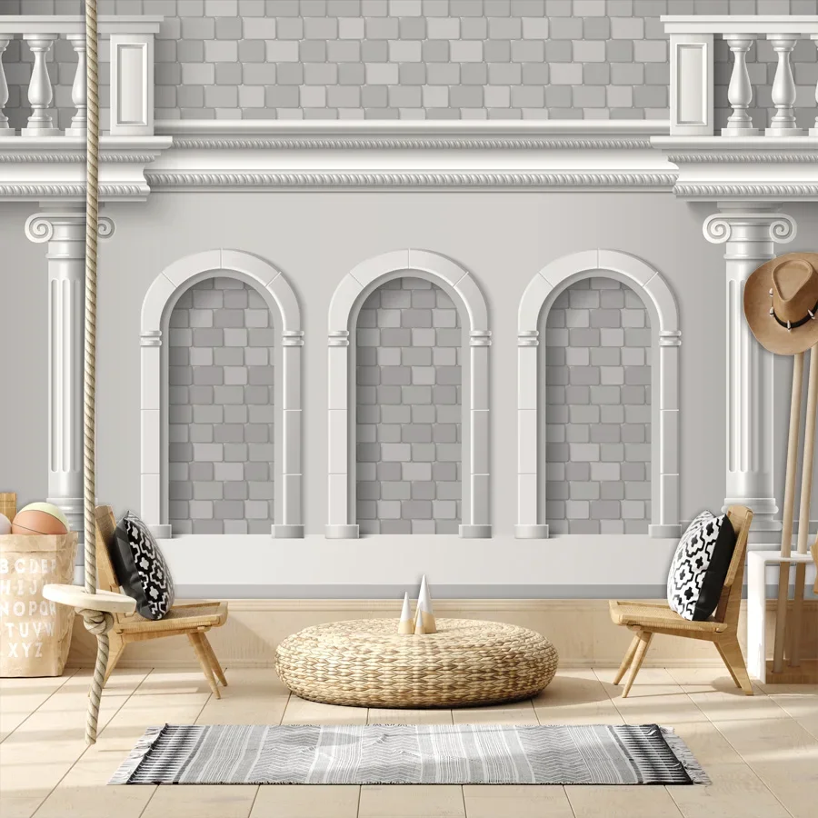 Retro Peel and Stick \Wallpapers Optional for Living Room Wall Papers Home Decor Roman Columns Brick Mural City TV Wall Covering
Retro Peel and Stick \Wallpapers Optional for Living Room Wall Papers Home Decor Roman Columns Brick Mural City TV Wall Covering