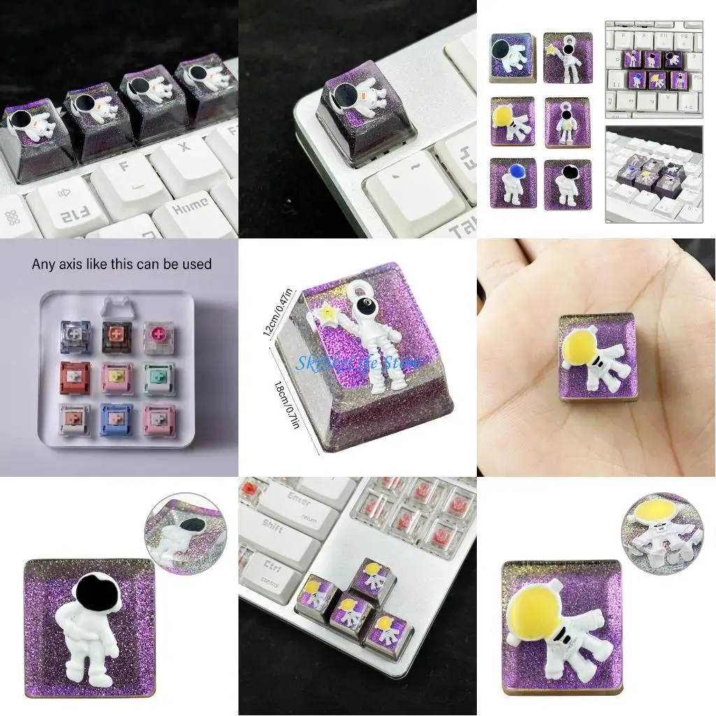 E65E Resin Keycap OEM Profile for Mechanical Keyboards Backlights Keycap Astronauts Keycap For Game Computer Keycaps 1PC
E65E Resin Keycap OEM Profile for Mechanical Keyboards Backlights Keycap Astronauts Keycap For Game Computer Keycaps 1PC