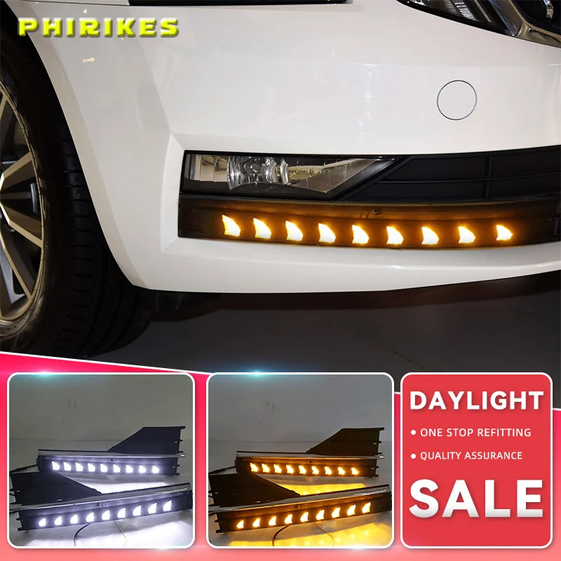 LED Daytime Running Lights for Skoda Octavia 2018 2019 Fog lamp house 12V ABS DRL Car styling White
LED Daytime Running Lights for Skoda Octavia 2018 2019 Fog lamp house 12V ABS DRL Car styling White