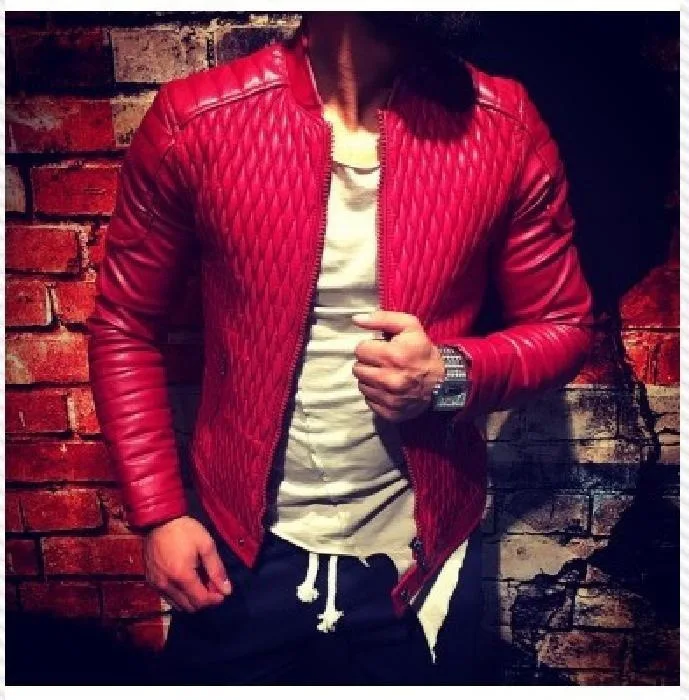 Casual Stand Collar Men's Leather Jacket 2025 Autumn New Style European Fashion Fake Skin Regular Cut
Casual Stand Collar Men's Leather Jacket 2025 Autumn New Style European Fashion Fake Skin Regular Cut