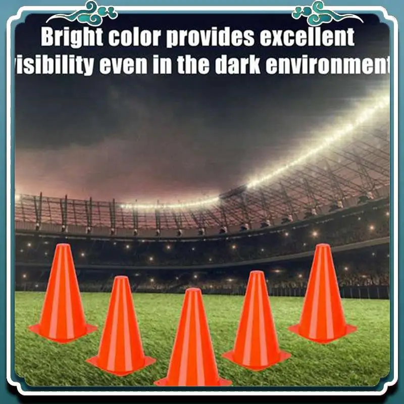Reliable 30Pcs 9 Inch Sports Cones, Soccer Training Cones Plastic Cones For Soccer Basketball Training Indoor Outdoor Activities
Reliable 30Pcs 9 Inch Sports Cones, Soccer Training Cones Plastic Cones For Soccer Basketball Training Indoor Outdoor Activities