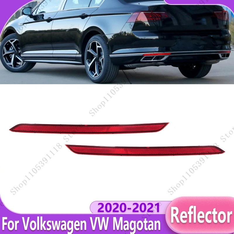 Car Rear Bumper Reflector Brake Light Reflector Lamp Stop Lamp Warning Light For Volkswagen VW Magotan 2020 2021
Car Rear Bumper Reflector Brake Light Reflector Lamp Stop Lamp Warning Light For Volkswagen VW Magotan 2020 2021