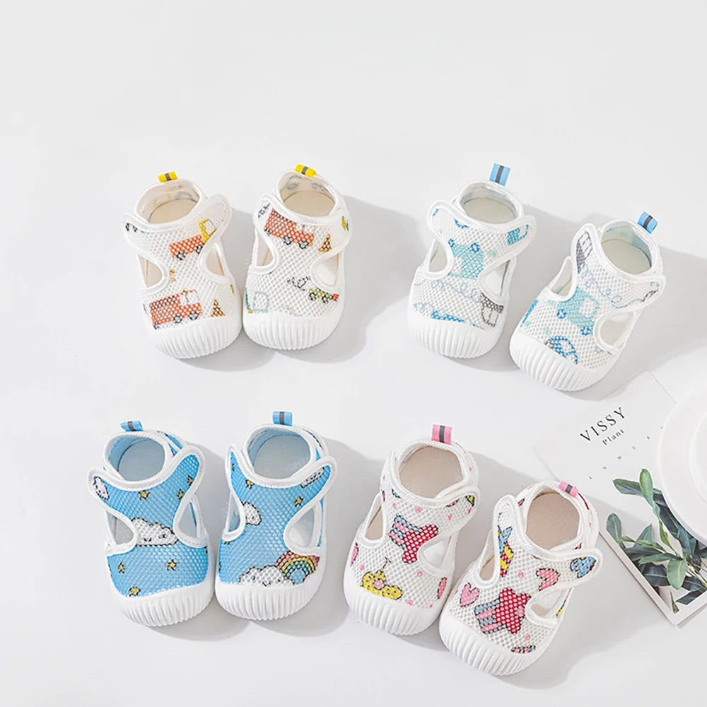 Baby Walking Shoes 1-3T Summer Mesh Ventilation Toddler Floor Shoes Cartoon Cute Girls Sandals Boys Soft-soled Shoes
Baby Walking Shoes 1-3T Summer Mesh Ventilation Toddler Floor Shoes Cartoon Cute Girls Sandals Boys Soft-soled Shoes