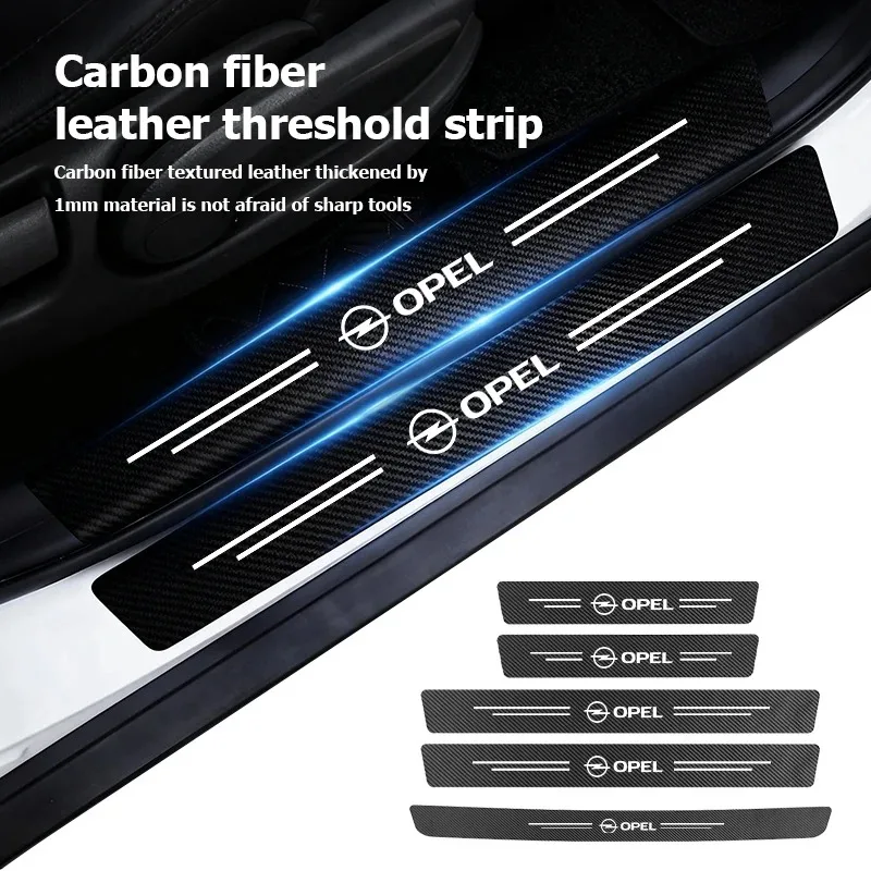 4-Piece Carbon Fiber Look Door Sill Protectors Fit For Opel Astra Insignia Corsa Zafira Mokka etc Scratch Resistant,Easy Install
4-Piece Carbon Fiber Look Door Sill Protectors Fit For Opel Astra Insignia Corsa Zafira Mokka etc Scratch Resistant,Easy Install