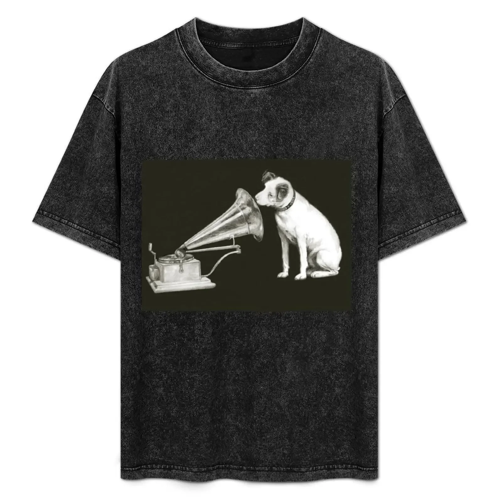 his masters voice T-Shirt Relaxed Fit Casual Short Sleeve Top
his masters voice T-Shirt Relaxed Fit Casual Short Sleeve Top