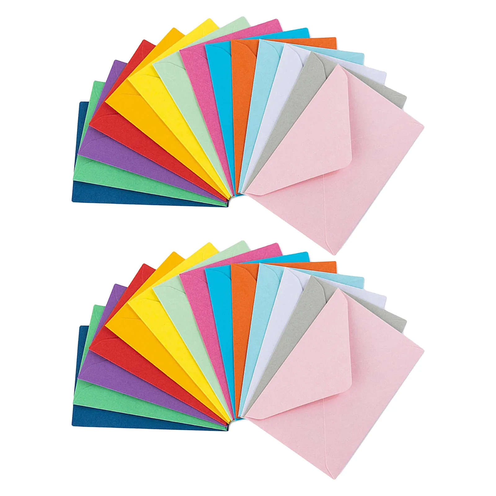 50Pcs Colorful Small Envelopes Solid Color Cards Holder for Invitation Letters Blessing Cards Party Supplies Stationery Paper
50Pcs Colorful Small Envelopes Solid Color Cards Holder for Invitation Letters Blessing Cards Party Supplies Stationery Paper