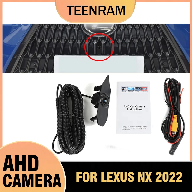 For Lexus NX 2022 AHD Front View Logo OEM Camera HD Night Vision Wide Angle 150° Fisheye Lens Vehicle Parking Camera
For Lexus NX 2022 AHD Front View Logo OEM Camera HD Night Vision Wide Angle 150° Fisheye Lens Vehicle Parking Camera