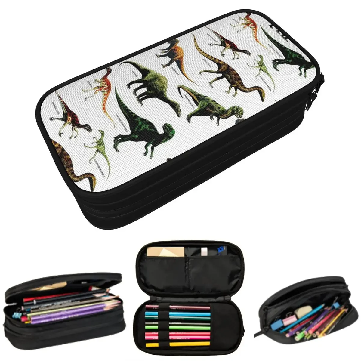DINOSAUR SPECIES VINTAGE RETRO 80s DINO DINOSAURS Pencil Cases Large Capacity Pen Bags Pen Box Pencil Pouch For Boys Girls
DINOSAUR SPECIES VINTAGE RETRO 80s DINO DINOSAURS Pencil Cases Large Capacity Pen Bags Pen Box Pencil Pouch For Boys Girls