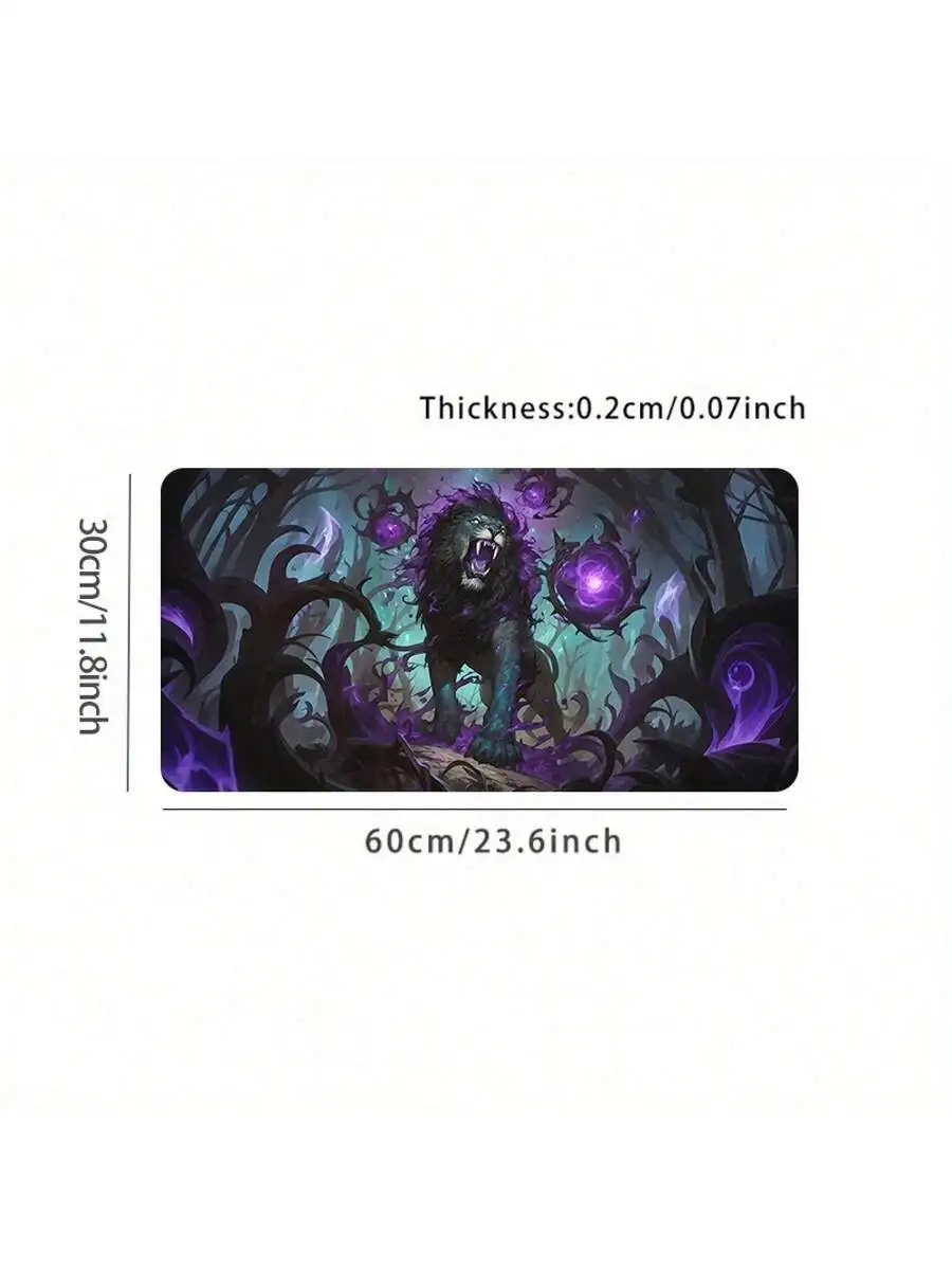 Mystical Forest Guardian Lion Mouse Pad Desk Mat 60x30cm Non-Slip Gaming Surface
Mystical Forest Guardian Lion Mouse Pad Desk Mat 60x30cm Non-Slip Gaming Surface