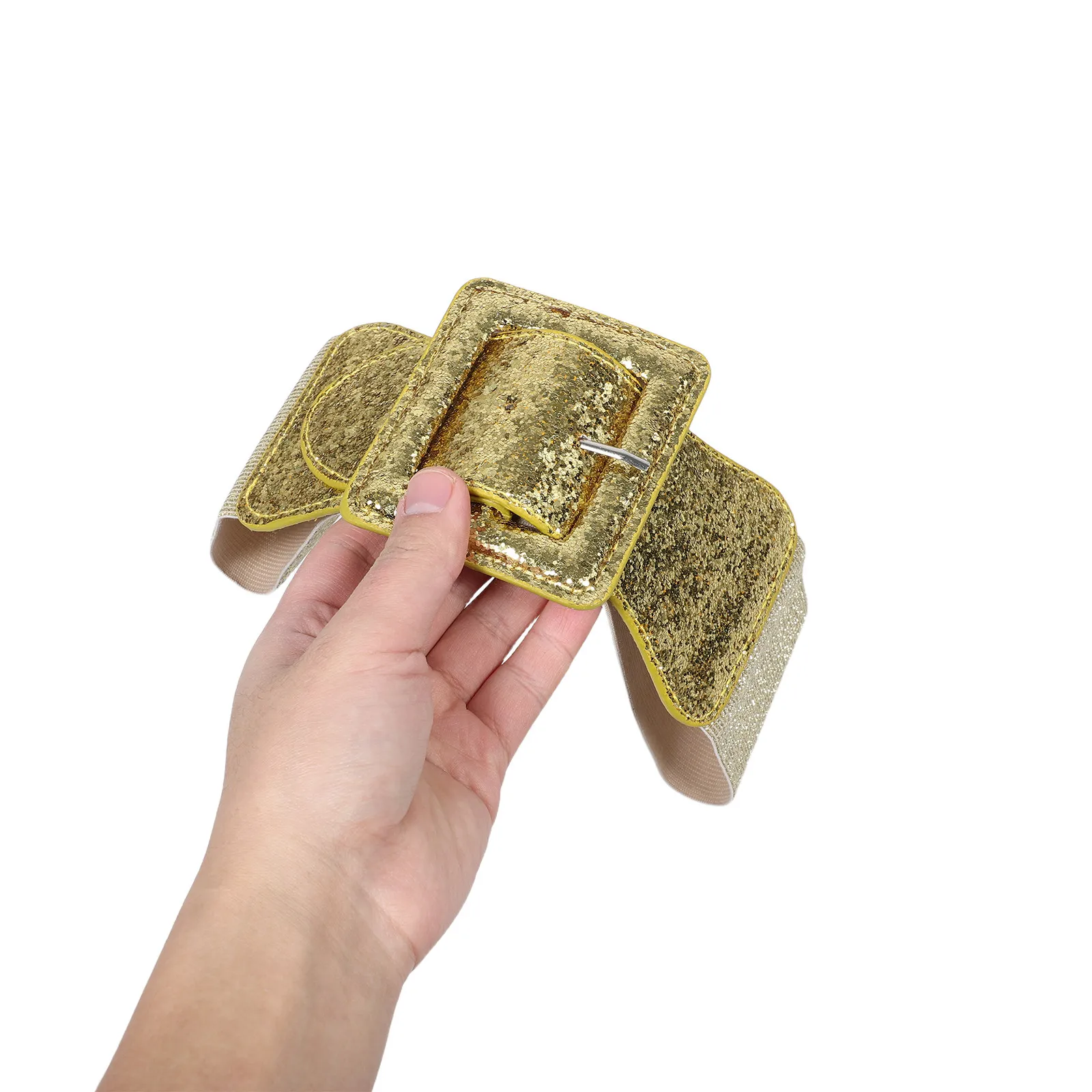 Women Vintage Waist Belt 64-80Cm Chunky Buckle Glitter Fish Scale Decor Elastic Stretchy Wide Cinch Belt for Dresses Skirts
Women Vintage Waist Belt 64-80Cm Chunky Buckle Glitter Fish Scale Decor Elastic Stretchy Wide Cinch Belt for Dresses Skirts