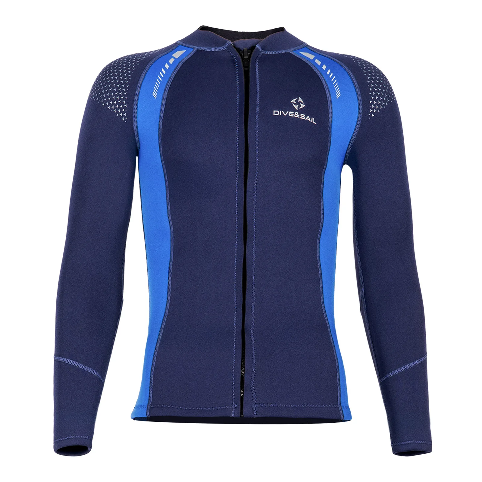 Mens 3mm Neoprene Professional Wetsuit Tops Swimwear Long Sleeve Front Zipper Color Block Top Snorkeling Surfing Diving Swimsuit
Mens 3mm Neoprene Professional Wetsuit Tops Swimwear Long Sleeve Front Zipper Color Block Top Snorkeling Surfing Diving Swimsuit