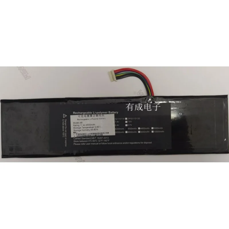 4500mAh Battery for Jumper Ezbook i7 i7S Laptop 11.4V Rechargeable Li-Po Replace Battery Model A8
4500mAh Battery for Jumper Ezbook i7 i7S Laptop 11.4V Rechargeable Li-Po Replace Battery Model A8