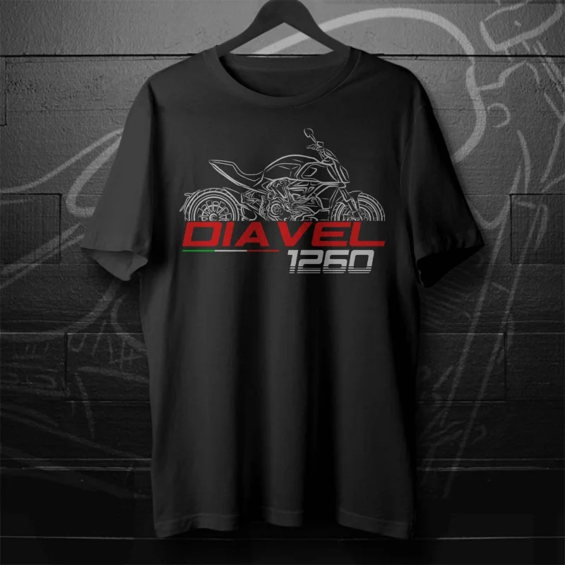 Ducat| Diavel 12001260StradaV4 - Motorcycle T-Shirt for Riders 00000338#A1 men women summer tee cotton tshirts
Ducat| Diavel 12001260StradaV4 - Motorcycle T-Shirt for Riders 00000338#A1 men women summer tee cotton tshirts