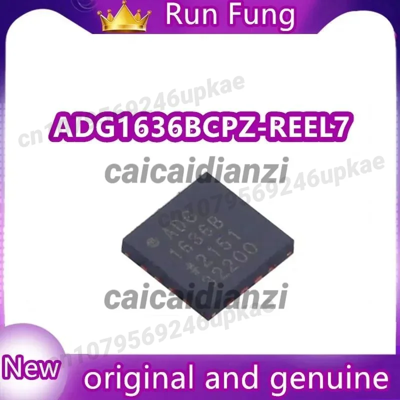 ADG1636BCPZ-REEL7 ADG1636BCPZ 2 Circuit IC Switch 2:1 1.1Ohm 16-LFCSP-VQ (4x4) 5Pcs/Lot New Original
ADG1636BCPZ-REEL7 ADG1636BCPZ 2 Circuit IC Switch 2:1 1.1Ohm 16-LFCSP-VQ (4x4) 5Pcs/Lot New Original