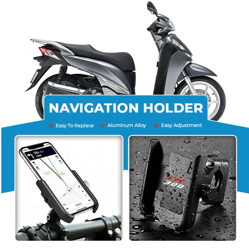 Alloy Motorcycle Cell Phone Support Bracket Mirror Mount Navigation Stand For GPS SH300 SH 300 SH300I SH 300I
Alloy Motorcycle Cell Phone Support Bracket Mirror Mount Navigation Stand For GPS SH300 SH 300 SH300I SH 300I