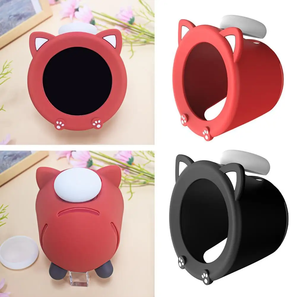 For Nintendo Sound Clock Alarmo Alarm Clock Case Anti-collision Anti-fall Cute Cat Ear Alarm Button Protective Shell
For Nintendo Sound Clock Alarmo Alarm Clock Case Anti-collision Anti-fall Cute Cat Ear Alarm Button Protective Shell
