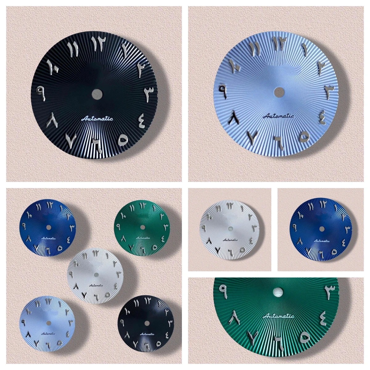 28.5mm S Logo Arabic NH35 Dial 3/3.8/4.2 o'clock Crown For NH35/NH36 Movement NH35 Accessories
28.5mm S Logo Arabic NH35 Dial 3/3.8/4.2 o'clock Crown For NH35/NH36 Movement NH35 Accessories 
