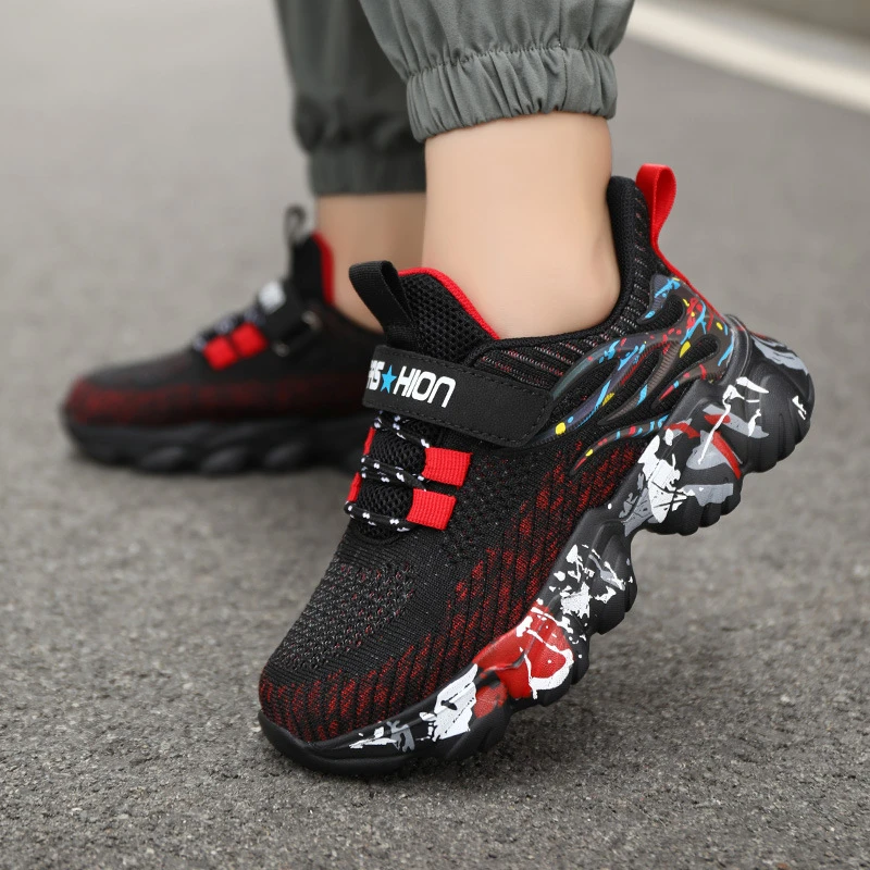 Fashion Sport Sneakers Boys Breathable Casual Running Shoes With Adjustable Strap In Blue And Orange For School And Outdoor
Fashion Sport Sneakers Boys Breathable Casual Running Shoes With Adjustable Strap In Blue And Orange For School And Outdoor