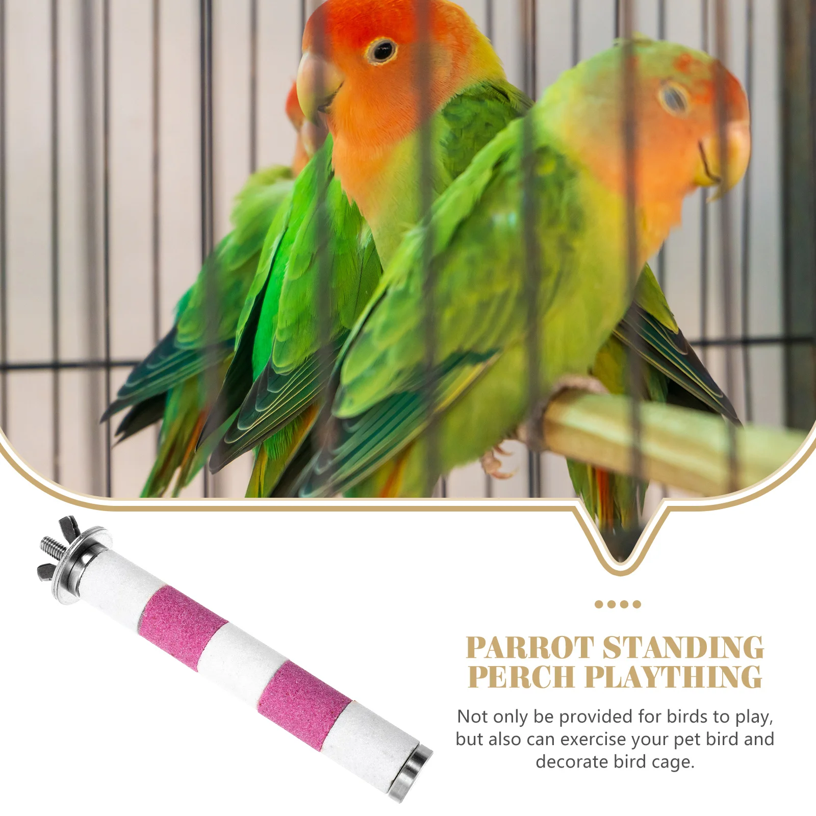 Parrot Claw Stick 15cm Pink Perch Toy Parakeet Perches Cage St Rod Grinding Accessories Pet Supplies Bird Cage
Parrot Claw Stick 15cm Pink Perch Toy Parakeet Perches Cage St Rod Grinding Accessories Pet Supplies Bird Cage