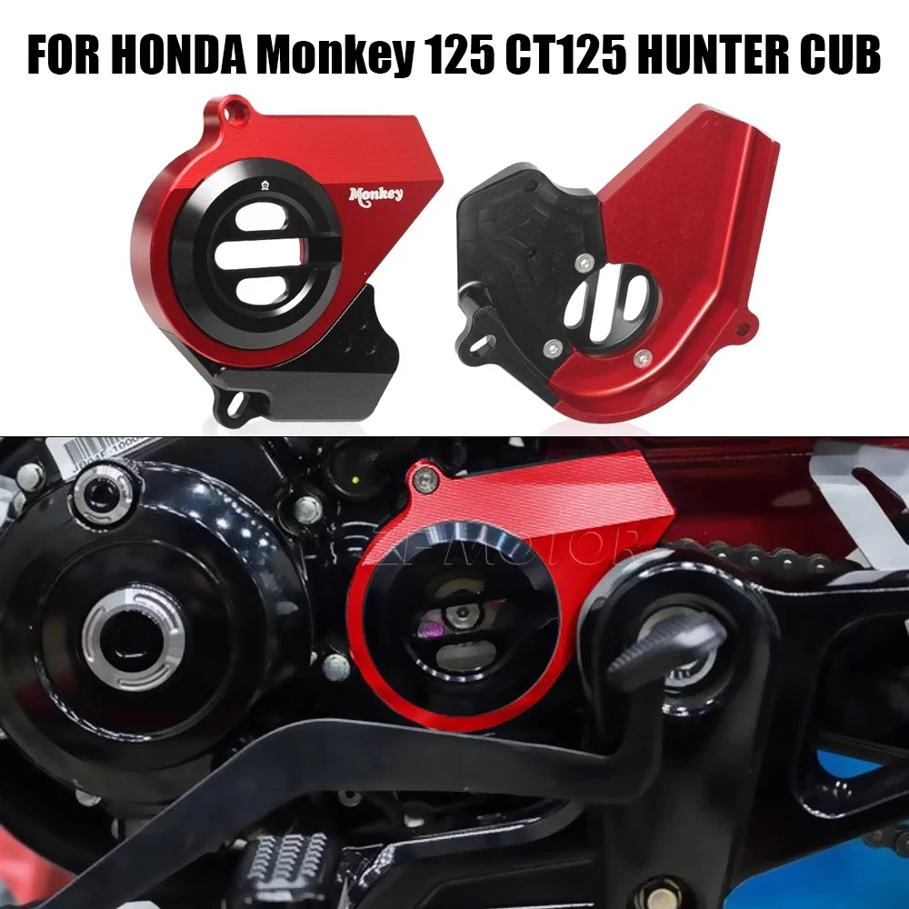 Motorcycle Accessories Chain Protector Decorative cover Front Sprocket Guard Cover FOR HONDA Monkey 125 CT125 HUNTER CUB
Motorcycle Accessories Chain Protector Decorative cover Front Sprocket Guard Cover FOR HONDA Monkey 125 CT125 HUNTER CUB