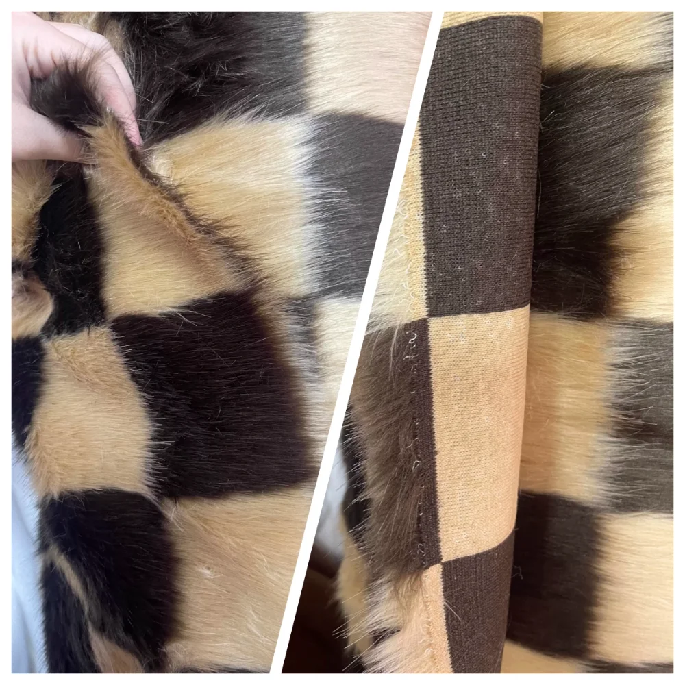 Brown Plaid Mink Plush Fabric Handmade DIY Scarf Shawl Vest Photo Background Decoration Wholesale Cloth Diy Sewing
Brown Plaid Mink Plush Fabric Handmade DIY Scarf Shawl Vest Photo Background Decoration Wholesale Cloth Diy Sewing